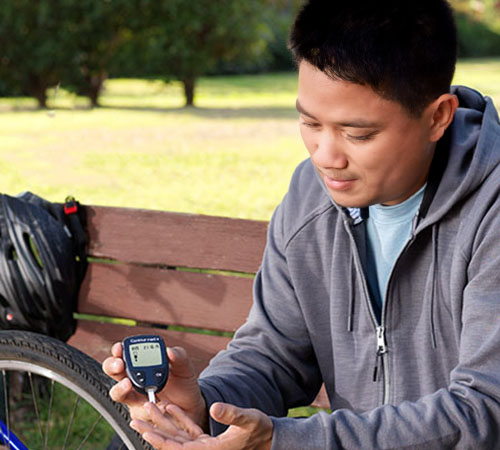 Self-monitoring blood glucose